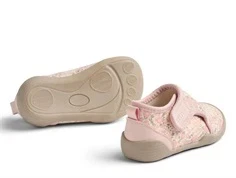 Wheat Shawn badesko/strandsko ivory meadow med blomster